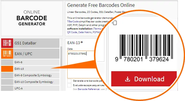 Online Barcode Generator Screenshot Png Upc Code Png