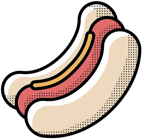 Transparent Png Svg Vector File Clip Art Hotdog Transparent