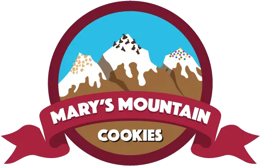 Marys Mountain Cookies Marys Mountain Cookies Missoula Png Mountains Logo