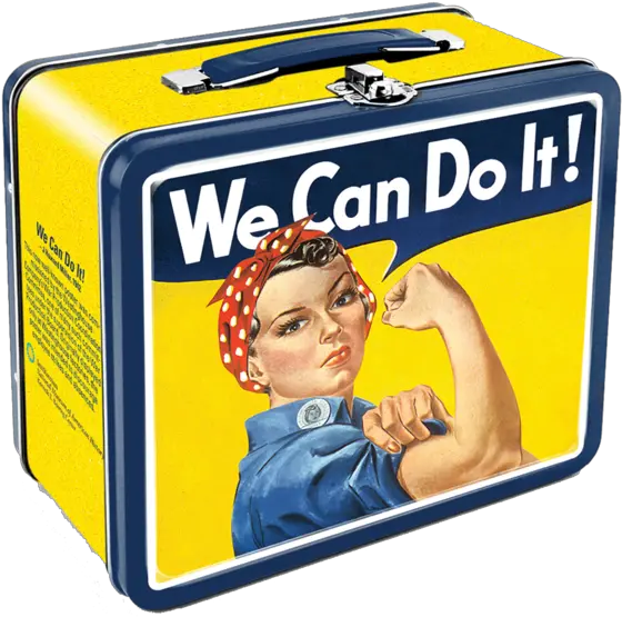 Rosie The Riveter Lunch Box Rosie The Riveter Lunch Box Png Rosie The Riveter Png