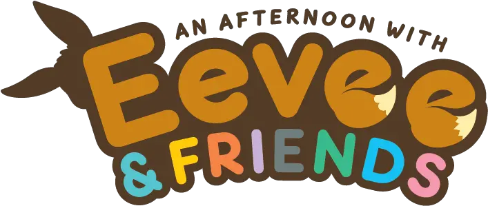 An Afternoon With Eevee U0026 Friends Collection Of Pokémon Afternoon With Eevee Friends Logo Png Eevee Png