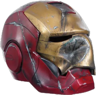 Dented Tumblr Iron Man 2 Helmet Png Iron Man Helmet Png