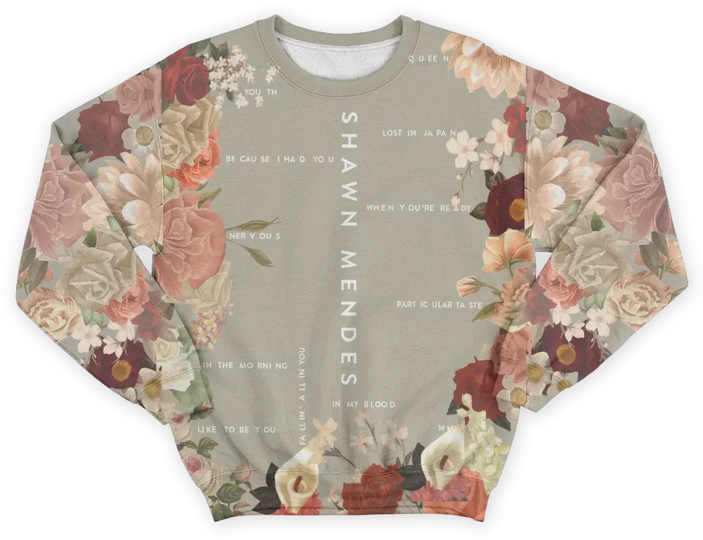 Flowers Shawn Mendes Loja Pop Scene Png My Blood Shawn Mendes Flowers Shawn Mendes Png