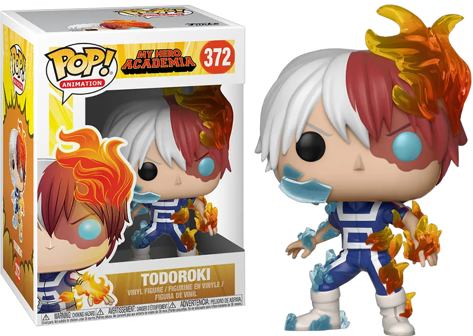 My Hero Academia Todoroki Pop Vinyl Figure My Hero Academia Pop Vinyl Png Midoriya Png