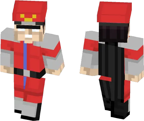 Get M Minecraft Security Guard Skin Png M Bison Png