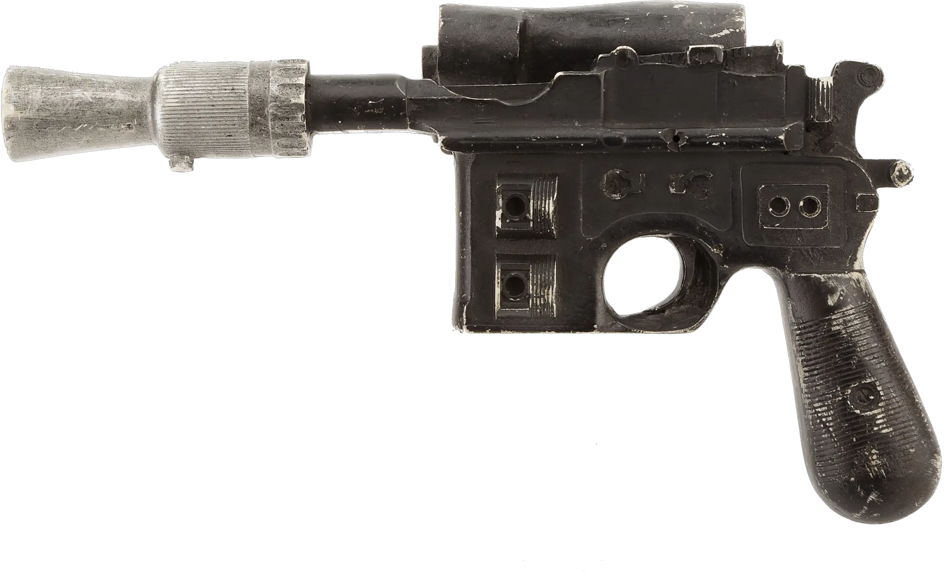 Download Hd Pistolet Star Wars Han Solo Pistola Laser Han Solo Png Han Solo Png