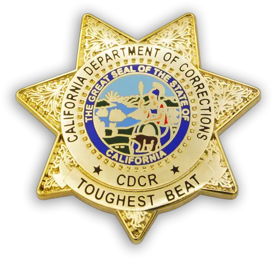 Cdcr Badge Lapel Pin Cap Badge Png Police Badge Icon Png png