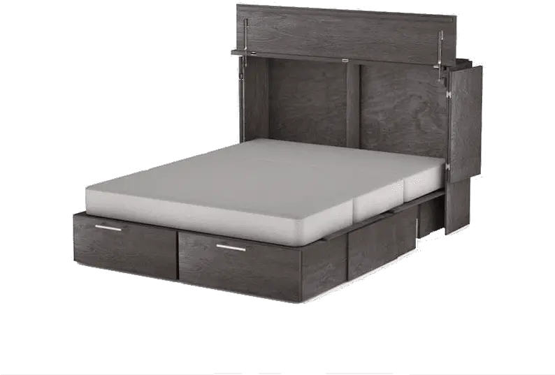 Cabinet Bed Usa Full Size Png Bed Transparent
