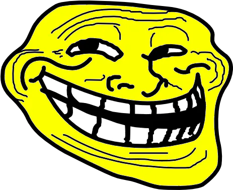 Yellow Troll Face Transparent Yellow Troll Face Png Troll Transparent