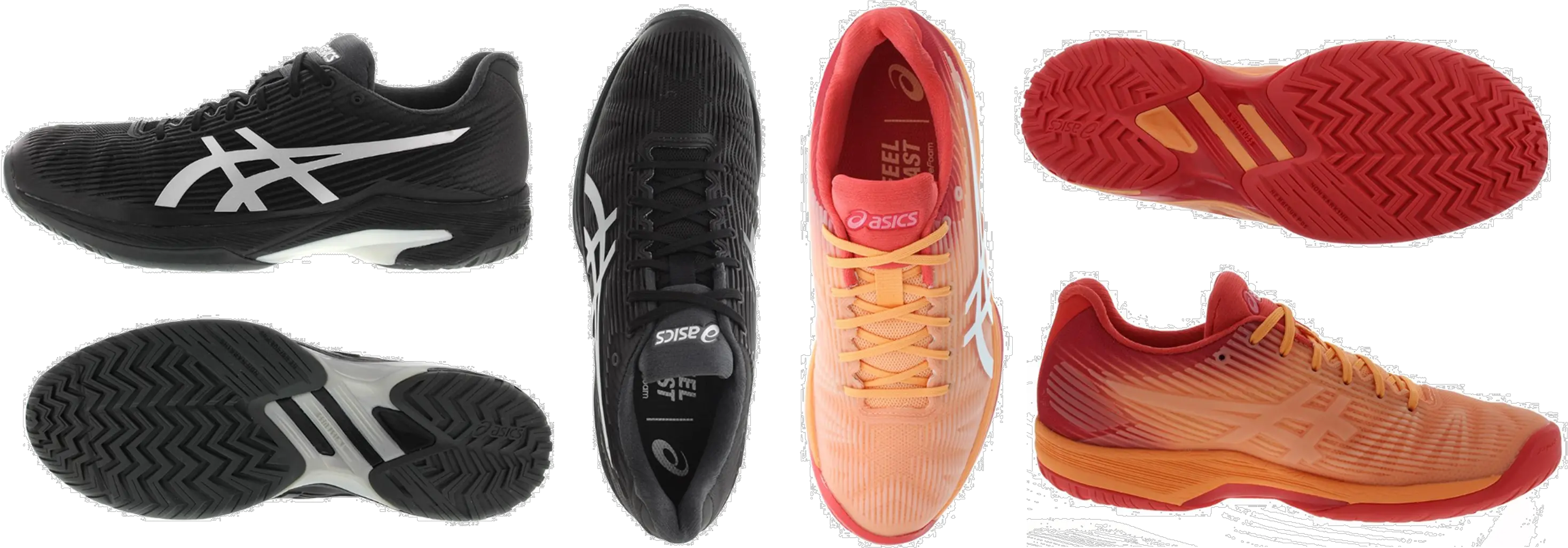 Download Hd Asics Solution Speed Ff Tennis Shoe Asics Round Toe Png Tennis Shoes Png