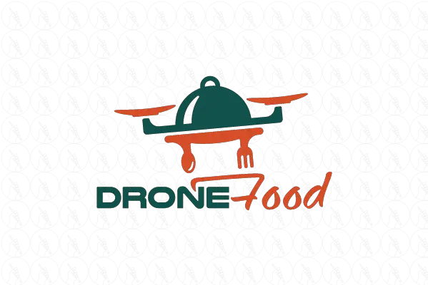 Drone Food 299 Negotiable Httpwwwstronglogoscom Drone Food Logo Png Drone Logo