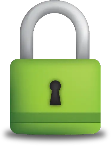 Green Padlockicon47073 Web Garden Green Pad Lock Png Lock On Icon