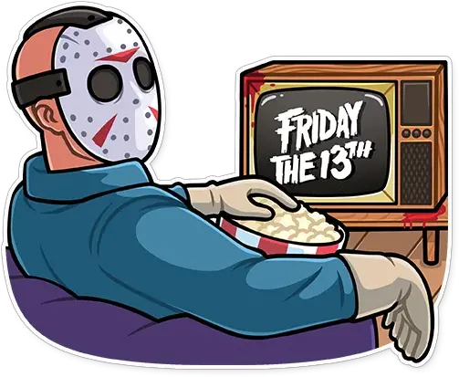 Telegram Sticker 23 From Collection Jason Voorhees Jason Voorhees Sticker Telegram Png Jason Voorhees Transparent