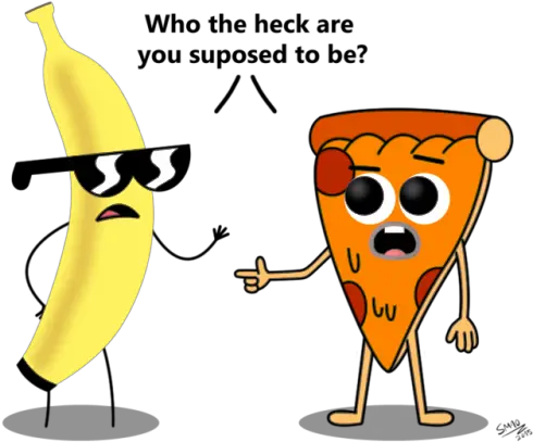 Pizza Steve And Banana Pizza Steve Eating Banana Png Steve Png