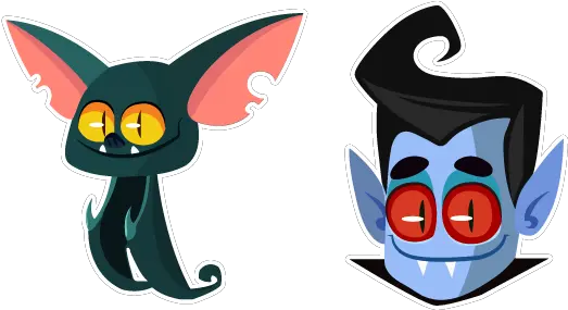 Halloween Bat And Dracula Cursor U2013 Custom Browser Cartoon Zombie Halloween Png Halloween Bat Png png