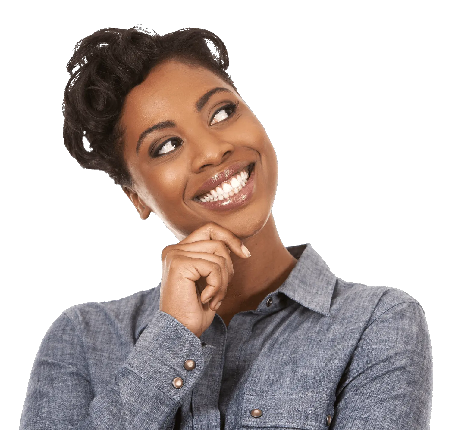 Download Smile Woman Africans Happy African American Woman Happy African American Lady Png Woman Transparent png