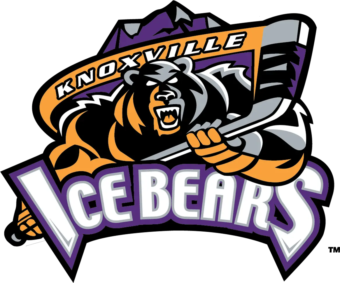 Knoxville Ice Bears Logo And Symbol Knoxville Ice Bears Logo Png Bears Logo Png