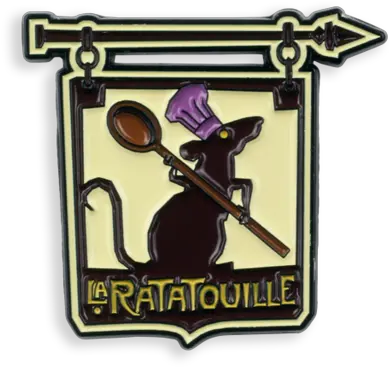 La Ratatouille Enamel Pin Ratatouille Enamel Pin Png Ratatouille Png