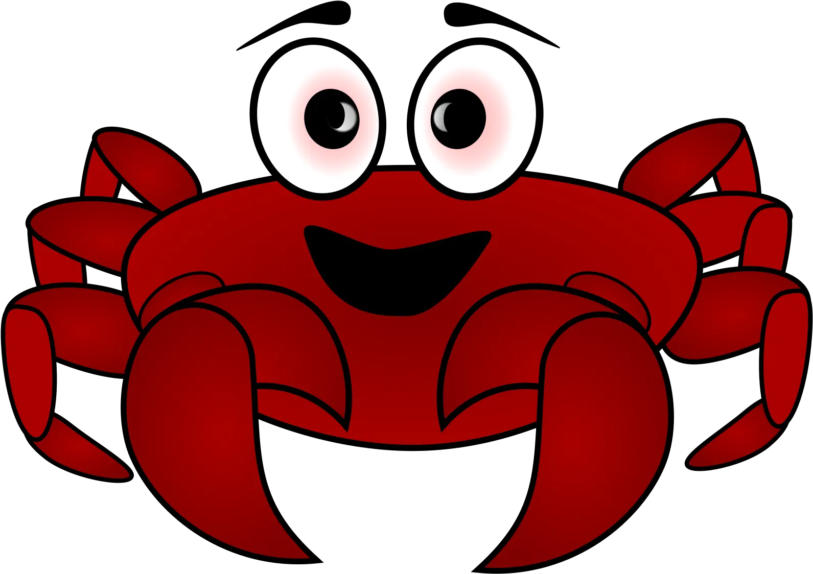 Fish Clipart Crab Transparent Free For Download Transparent Background Crab Cartoon Png Crab Transparent
