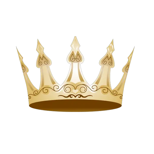 Golden Queen Crown Png