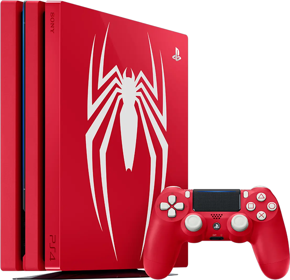 Pro 1tb Marvels Spider Spider Man Ps4 Limited Edition Png Ps4 Pro Png