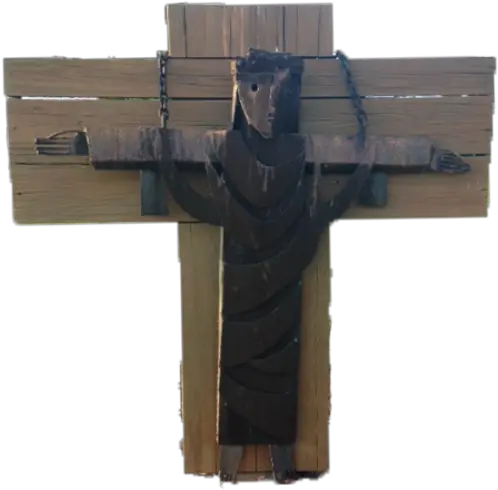 Cropped Jesusoncrosspng St Martin Of Tours Lutheran Church Cross Jesus Cross Png