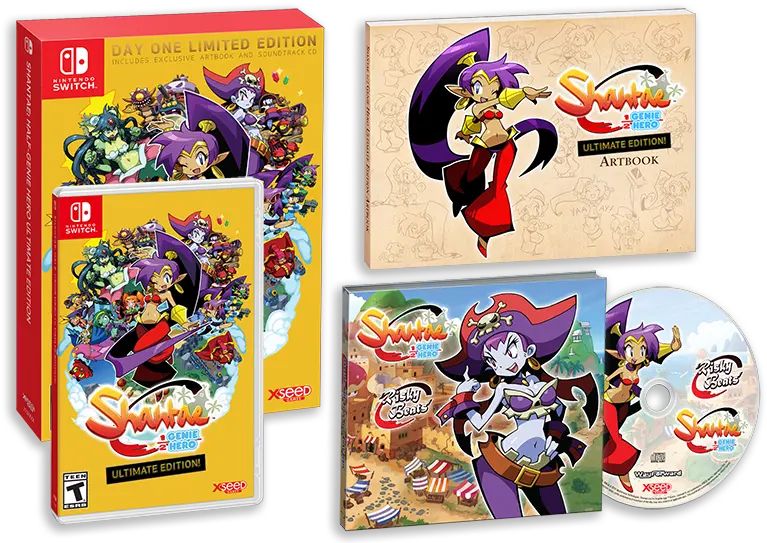 Shantae Half Genie Hero Ultimate Day One Edition Shantae Half Genie Hero For The Switch Png Shantae Png