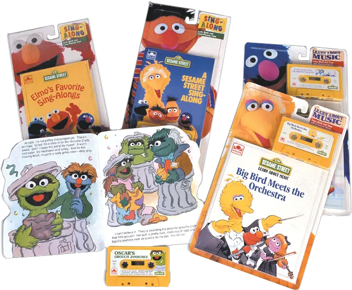 Download Logos Covers Packaging For Ctw Sesame Street Oscar The Grouch Png Oscar The Grouch Png