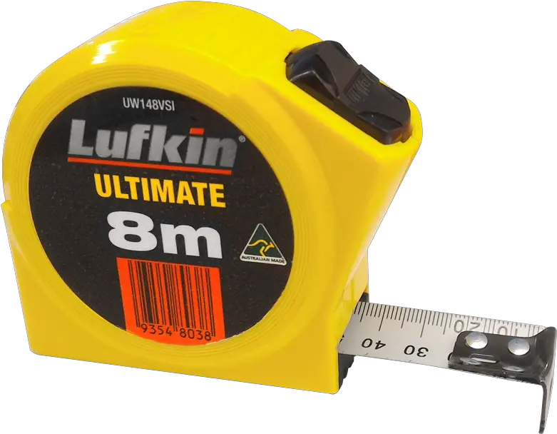 Tape Measure 8m X 25mm Lufkin U2013 Wallboard Tool Company Tape Measure Png Tape Measure Png