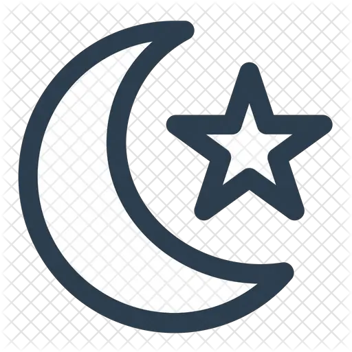 Islam Icon Moon And Stars Svg Free Png Islam Symbol Png