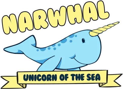 Sea Narwhal Funny Unicorn Of The Sea Png Narwhal Icon