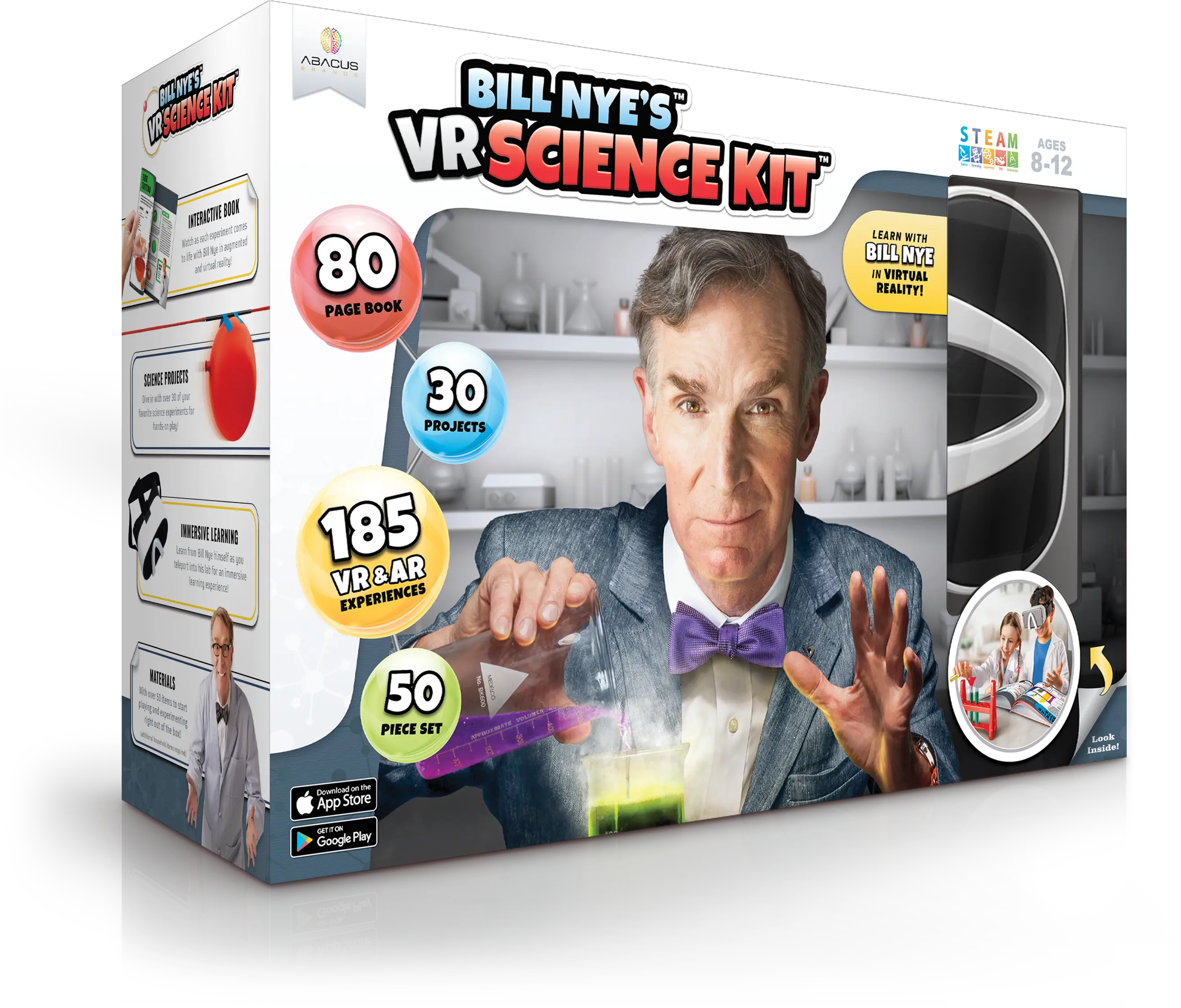 Virtual Reality Science Kit For Kids Bill Vr Science Kit Png Bill Nye Transparent