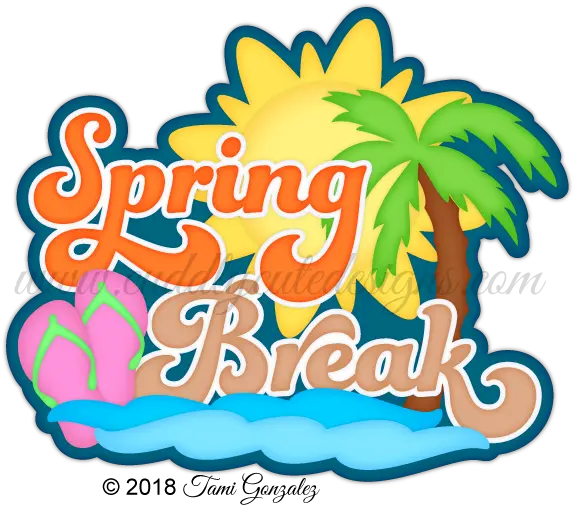 Download Spring Break Png Image With No Spring Break No Background Break Png