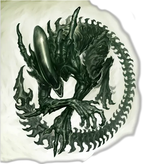 Xenomorph Ouroboros Png Image With No Transparent