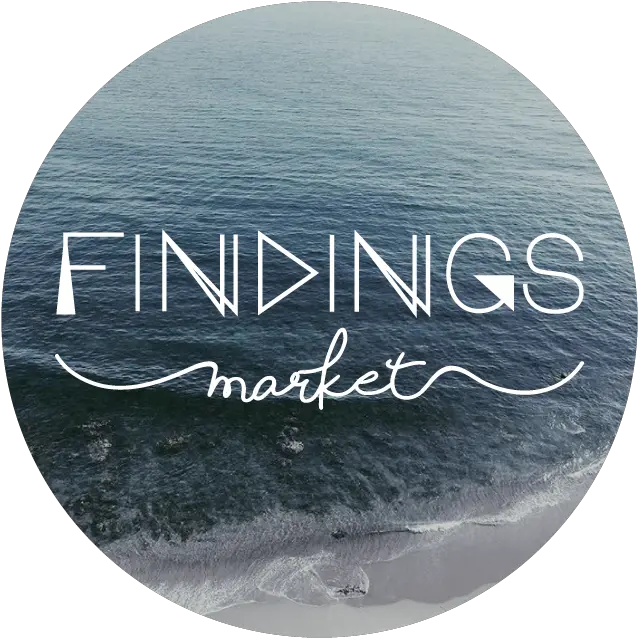 Findings Market Logo Design Sea Png Boho Logo