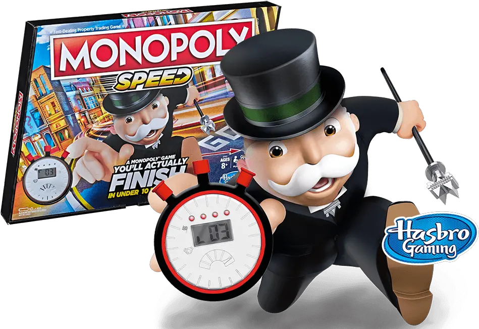 Monopoly Board Games Card U0026 Online Hasbro Mr Monopoly Speed Png Monopoly Png