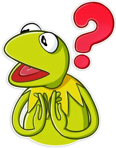 Kermit The Frog Muppets Telegram Sticker Kermit The No Entiendo A Esa Gente Que Te Agrega Y Nunca Te Saluda Png Kermit The Frog Png