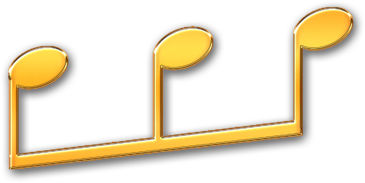 Music Notes Png Psd Vector Icon Transparent Images Free Single Yellow Music Note Transparent Music Notes Transparent png