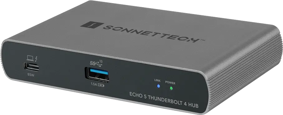 Thunderbolt Docks And Hubs Sonnet Sonnet Echo 5 Thunderbolt 4 Hub Png 5 Icon Dock