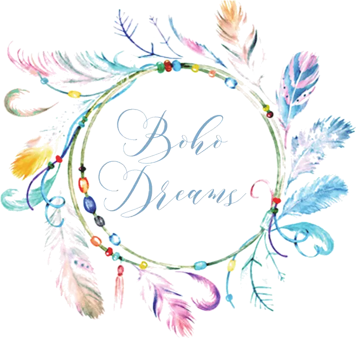 Shop Boho Dreams Watercolor Colorful Feathers Png Boho Logo
