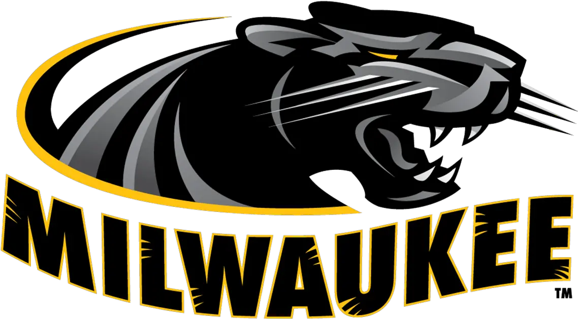 Wisconsin Milwaukee Panthers Logo Evolution History And Mascot University Of Wisconsin Milwaukee Png Panthers Logo Png