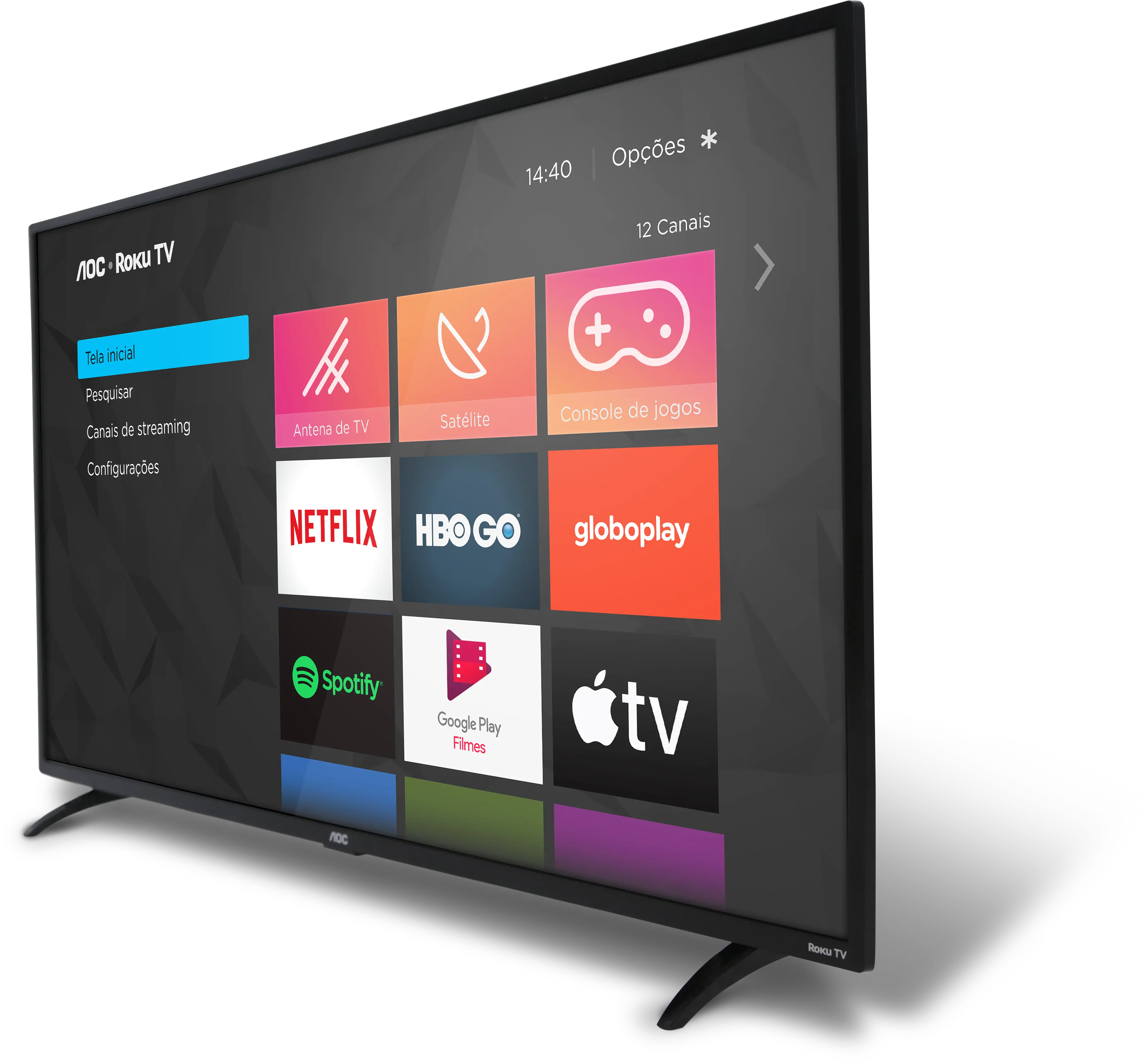 Roku Expands To Brazil Launches Tv Featuring Globoplay Tv Roku Png Smart Tv Png