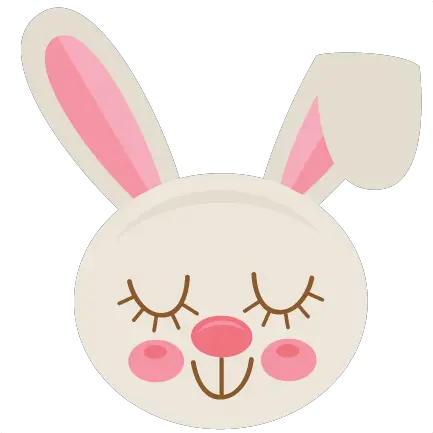 Easter Bunny Svg Scrapbook Cut File Cute Clipart Files For Clipart Easter Bunny Face Png Easter Bunny Png png