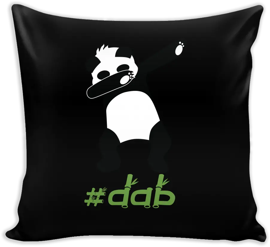 Dabbing Emoji Png Dabbing Panda 16 X 16 Pillow Cover Vegeta Panda Emoji Png