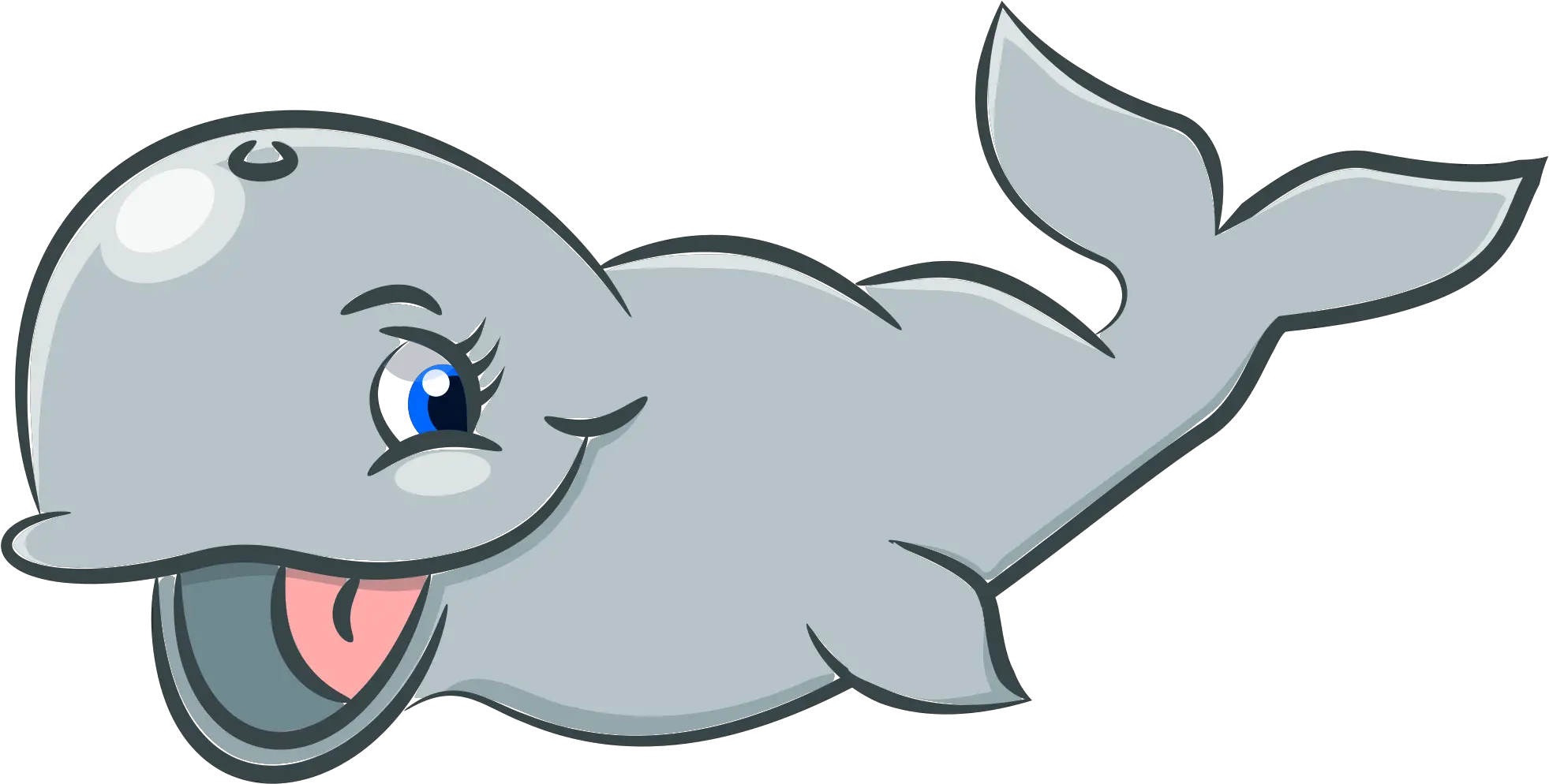 Cute Clipart Whale Transparent Free For Download Ocean Animals Png Whale Clipart Png