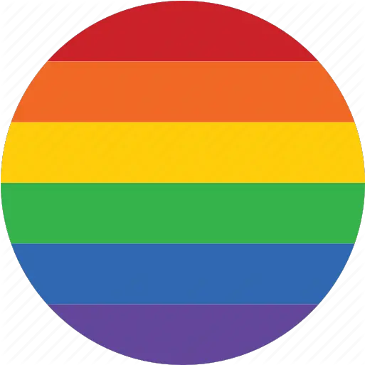 Circle Flag Gay Homosexual Marriage Transparent Rainbow Circle Logo Png Gay Pride Icon