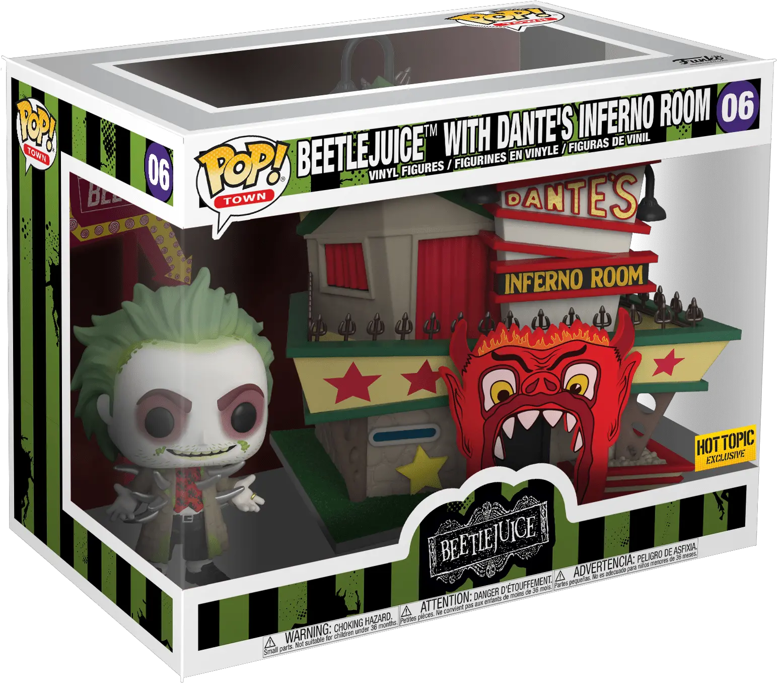 Pop Town Beetlejuice Dante Inferno Catalog Funko Beetlejuice Inferno Funko Pop Png Dante Png