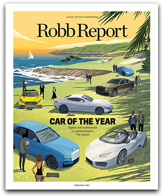 Robb Report U2013 The Best Luxury Cars Jets Yachts Travel Robb Report Magazine 2021 Png Luxury Car Icon