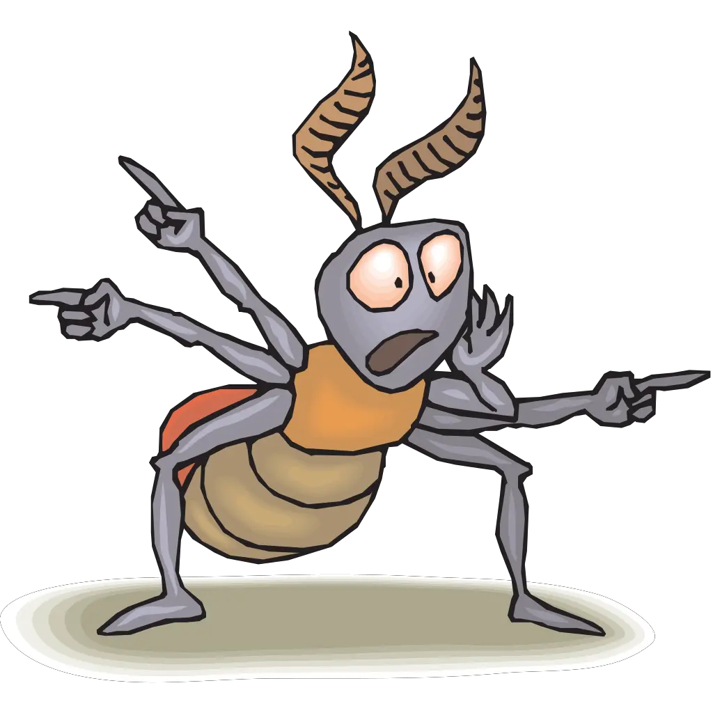 Download Ant Clipart Scary Pointing Ant Full Size Png Cartoon Ant Pointing Ant Png