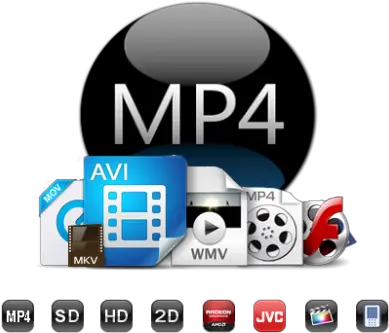 Download Mp4 Free Png Transparent Image And Clipart Anymp4 Mp4 Converter Avi Icon